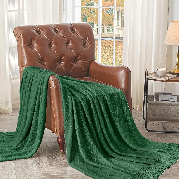 inhand Knitted Throw Blanket for Couch and Bed, Soft Living Room Home Decor - Image 6
