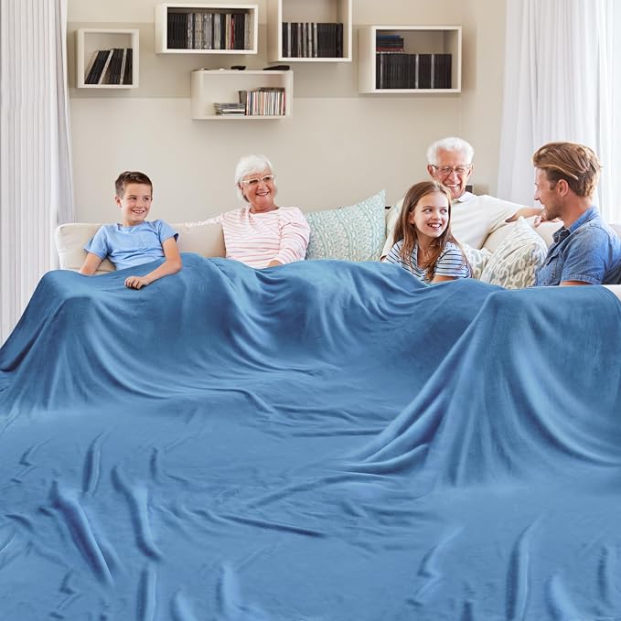 Edenleaf Big Oversized Soft Blanket, Giant Fleece Companion 120x120, California by Edenleaf