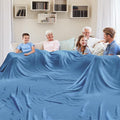 Edenleaf Big Oversized Soft Blanket, Giant Fleece Companion 120x120, California by Edenleaf