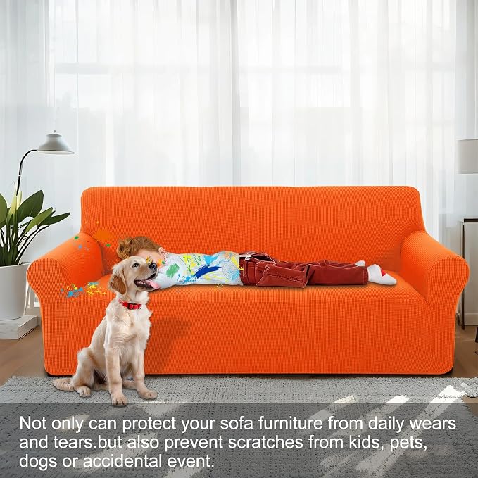 Stretch Couch Cover Washable Sofa Slipcover Furniture Protector - Image 2
