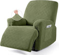 VANSOFY Oversized Recliner Chair Cover, 4-Pieces Stretch Recliner Covers by VANSOFYFURNITURECOVERS