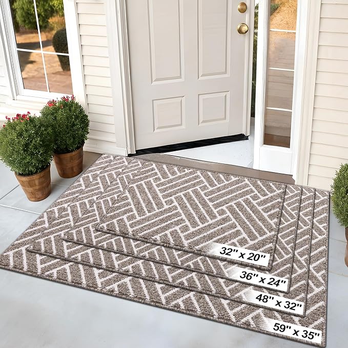 OLANLY Large Indoor Door Mat, 59x35 Inch, Dirt Resistant and Absorbent - Image 7