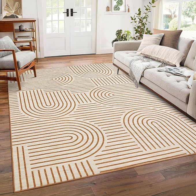 ROYHOME Washable Rug 6x9 Area Rugs by ROYHOME