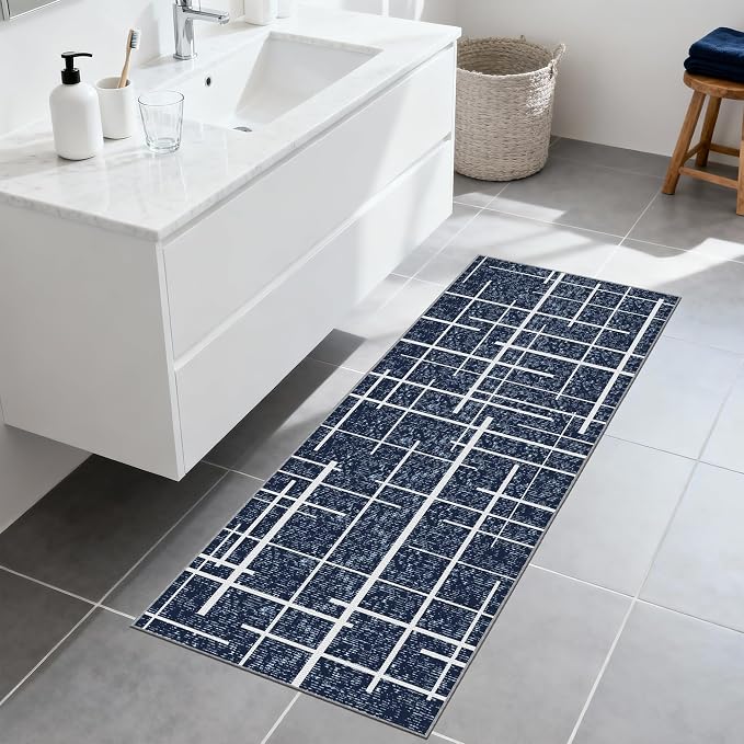 Washable Runner Rug 2x6, Hallway Runner Rug Non Slip, Woven Thin No Shed Runners - Image 8