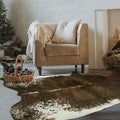 BENRON Faux Cowhide Rug Small, Western Cow Hide Rugs by BENRON