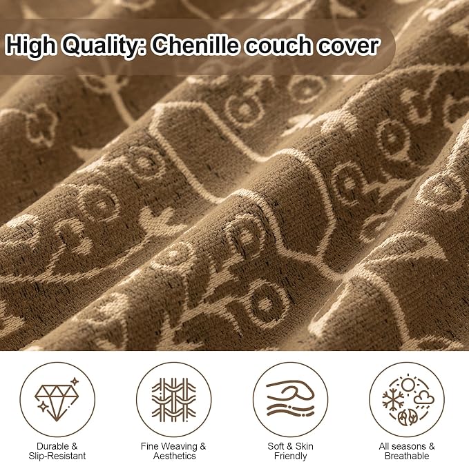 ROOMLIFE Couch Cover Boho Sofa Covers - Image 4
