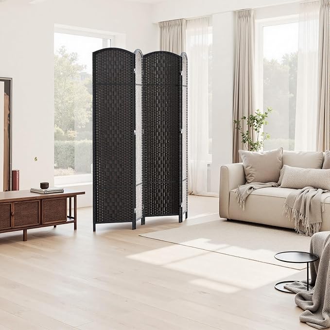 HALLYBEE Room Divider for Space Separation, Room Dividers and Folding Privacy - Image 3