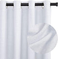 100% Blackout Shield Linen Blackout Curtains by 100BlackoutShield