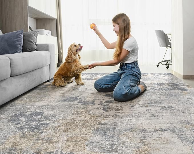 UERMEI 8x10 Area Rug Living Room Rugs - Image 7