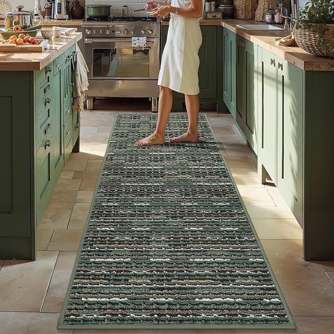 Kitchen Rugs-Non Slip Kitchen Mats by BSICPRO