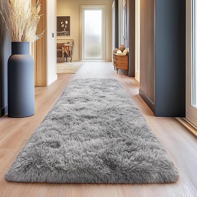 Ultra Soft Fluffy Rugs for Bedroom, Anti-Skid Indoor Carpet Nursery Rugs for - Image 4