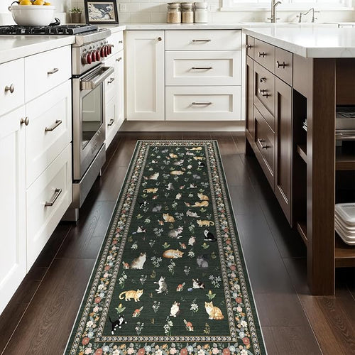 2'6"x8' Washable Kitchen Runner Rug - Image 2