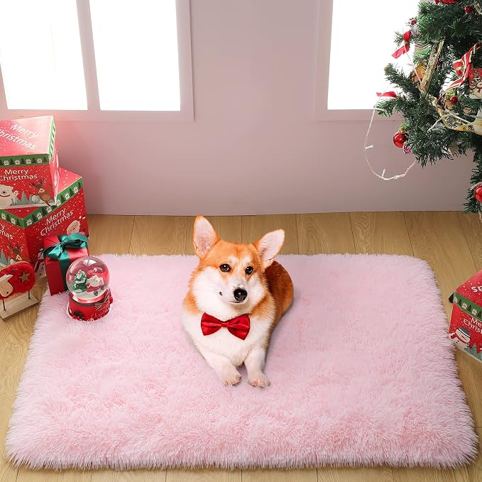 Merelax Soft Modern Indoor Shaggy Area Rug - Image 6