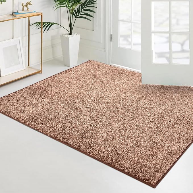 PURRUGS Easy Care Area Rug 4ft x 6ft, Non-Slip Machine Washable Entryway Rug - Image 3