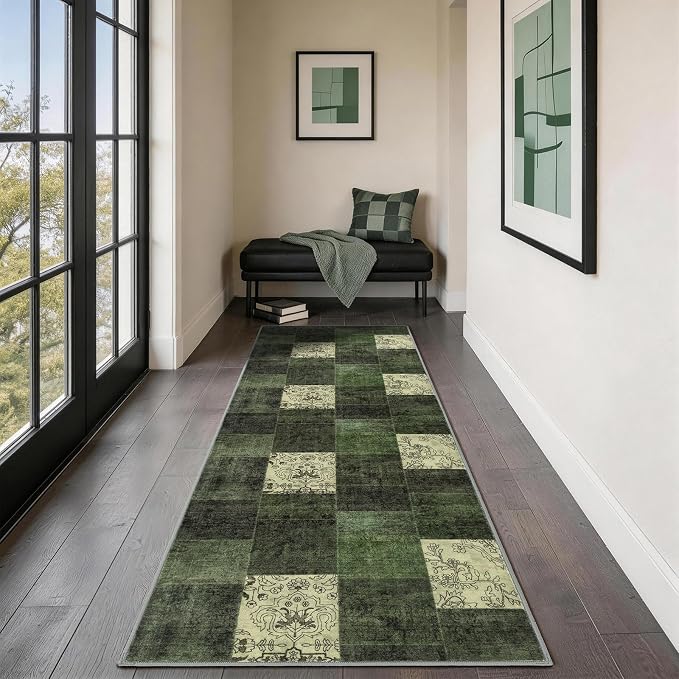 LIANLAM 2x6 Washable Runner Rug - Image 2