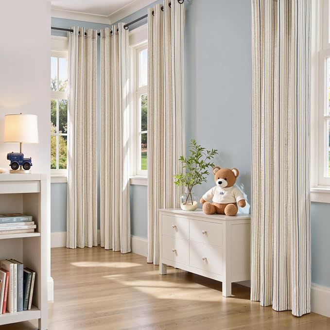 jinchan Colorful Linen Curtains - Image 6