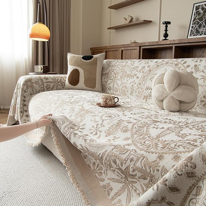 ROOMLIFE Couch Cover Boho Sofa Covers - Image 4