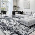 Washable Area Rugs 8'x10' Non-Slip Modern Abstract Soft by RELEANY