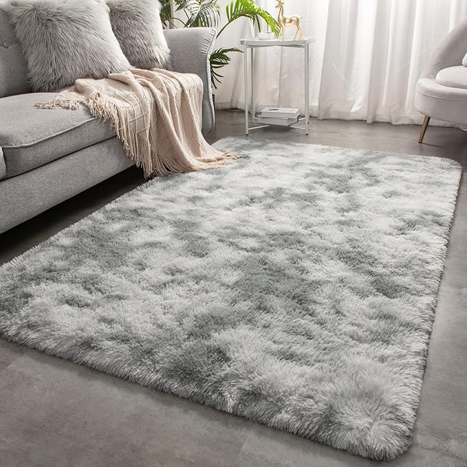 Merelax Soft Area Rugs for Livingroom Bedroom, Shaggy Plush Fuzzy Fluffy Carpet - Image 3