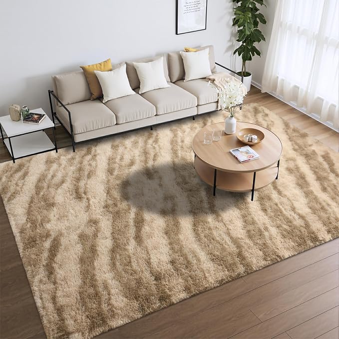 Merelax Area Rugs for Living Room Bedroom, Machine Washable 4x6 Feet Soft - Image 8