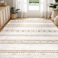 BESTSWEETIE 6x9 Area Rugs for Living Room Washable Moroccan Farmhouse Neutral by BESTSWEETIE
