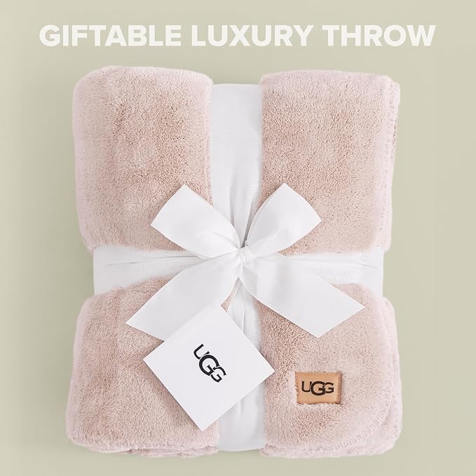UGG Whitecap Twin Blanket, Soft Cozy Fleece Blanket - Image 6
