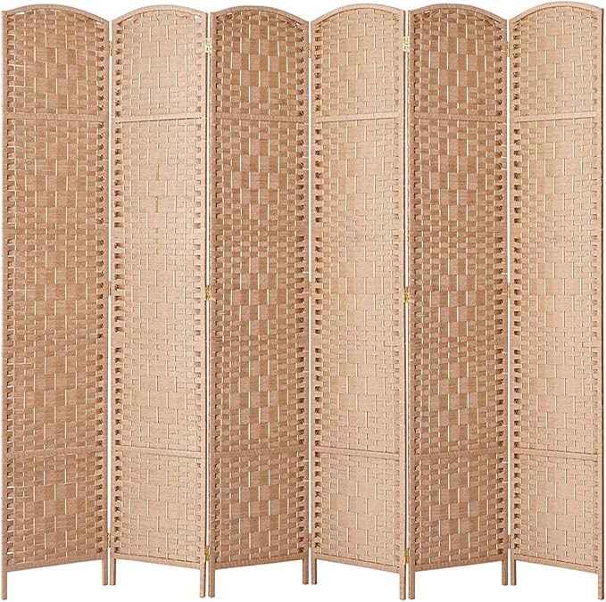 Rose Home Fashion Room Divider, 6 ft Tall Room Dividers and Folding Privacy - Image 7