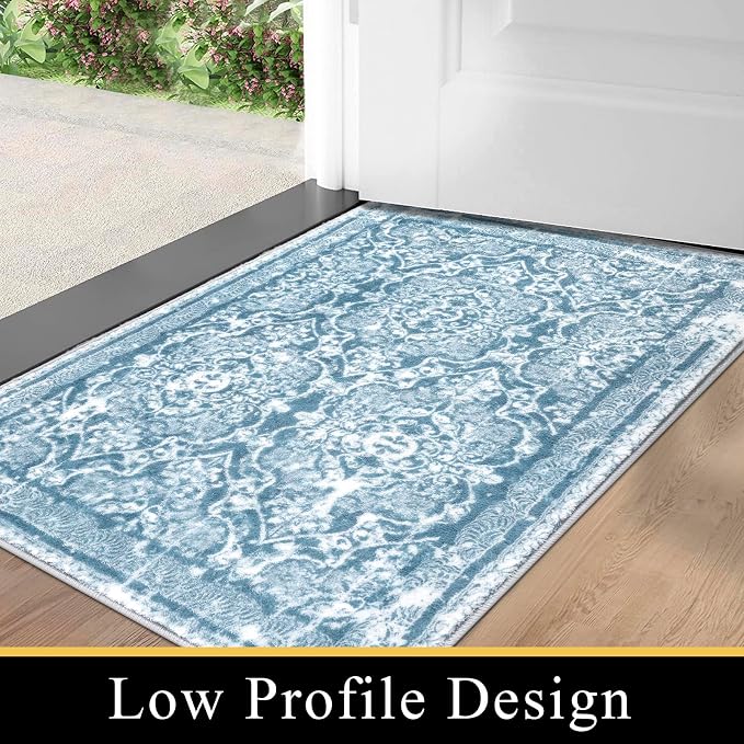 Vaukki Hallway Runner Rug, Vintage Shaggy Soft Laundry Rug Runner, Non Slip - Image 6