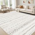 cotiled 5x8 Area Rug Living Room: Washable Boho Rugs by COTILED
