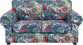 hyha Couch Cover, Loveseat Covers, Floral Pattern, 3 Pieces, Sofa Slipcovers by hyha