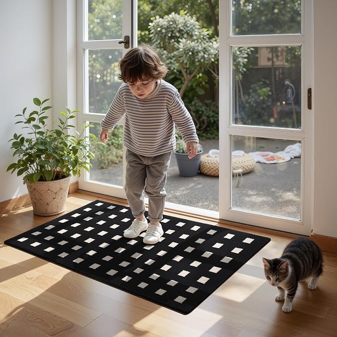 GRANNY SAYS Door Mat Indoor Entrance, Large Welcome Mat Outdoor, Non Slip Front - Image 7