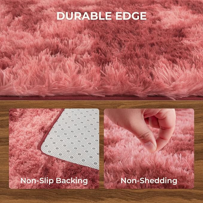 Litanika 9x12 Fluffy Shag Faux Fur Area Rug - Image 6