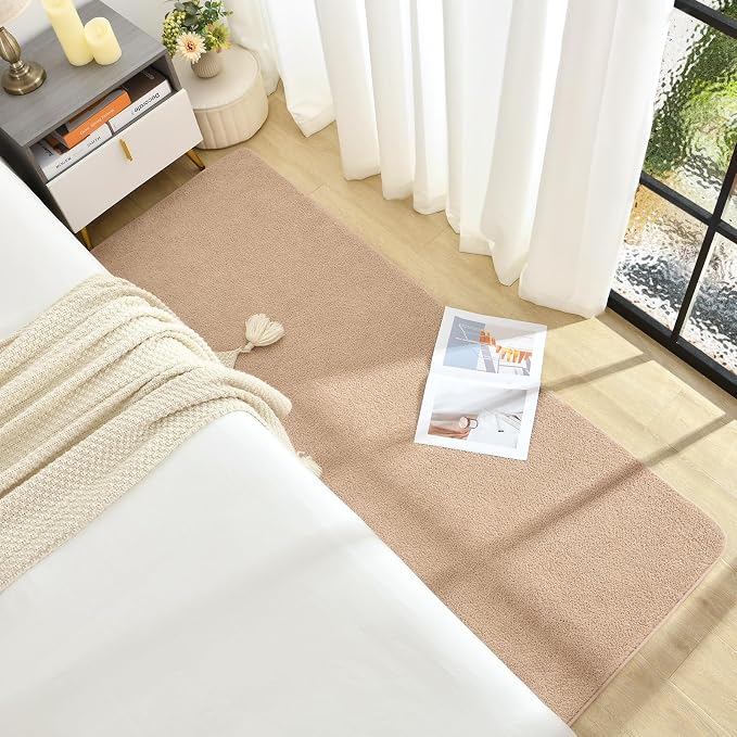 Soft Runner Rugs for Bedroom 2x6, Non Slip Runners for Hallway Kitchen Laundry - Image 4