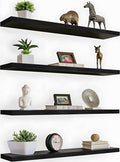 PHPH 36 Inch Wood Floating Shelves by PHPH