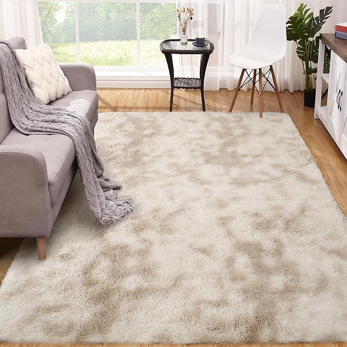 CAROMIO 10x13 Fluffy Area Rugs for Living Room Large Plush and Thick Shag Rug - Image 7