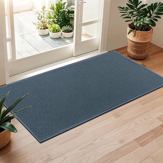 LEKEEPGO Door Mat 24"x47", Non Slip Door Mat Indoor Entrance, Rubber Backing by LEKEEPGO