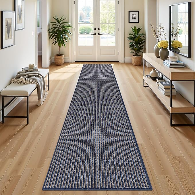 SHACOS Runner Rugs for Hallway 2x8 Ft Rubber Backed Non Slip Kitchen Runner Rug by SHACOS