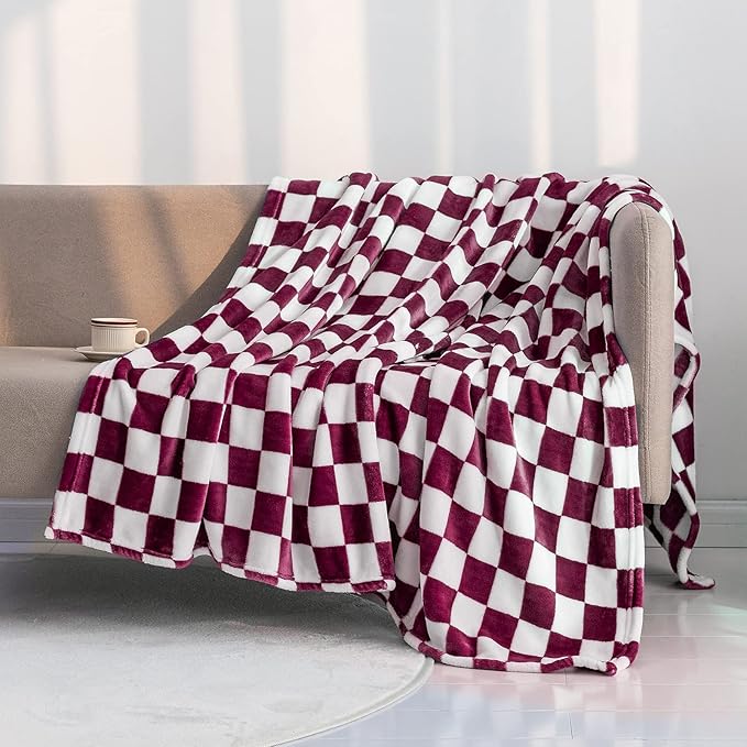 LOMAO Throw Blankets Flannel Blanket by LOMAO