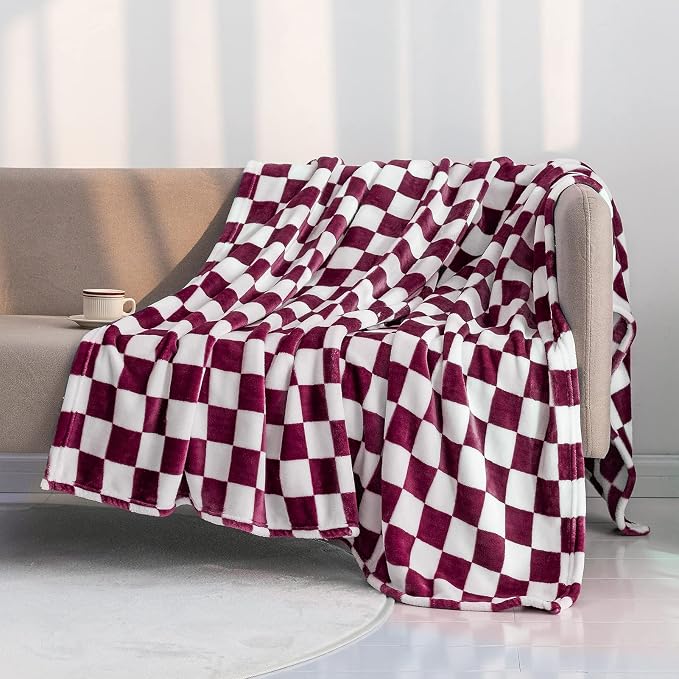 LOMAO Throw Blankets Flannel Blanket by LOMAO