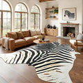BENRON Zebra Print Area Rug, Cute Animal Hides and Skins by BENRON