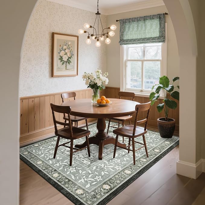 GarveeHome Provence9x12 Area Rug - Image 3