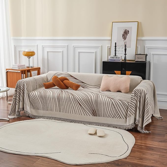 VClife XL Sofa Cover Chenille Couch Cover - Image 6