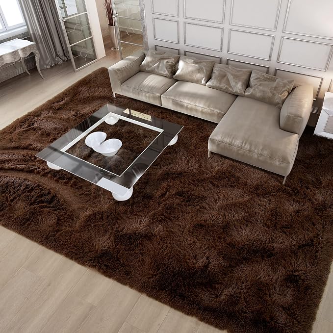 Merelax Soft Modern Indoor Large Shaggy Rug - Image 7