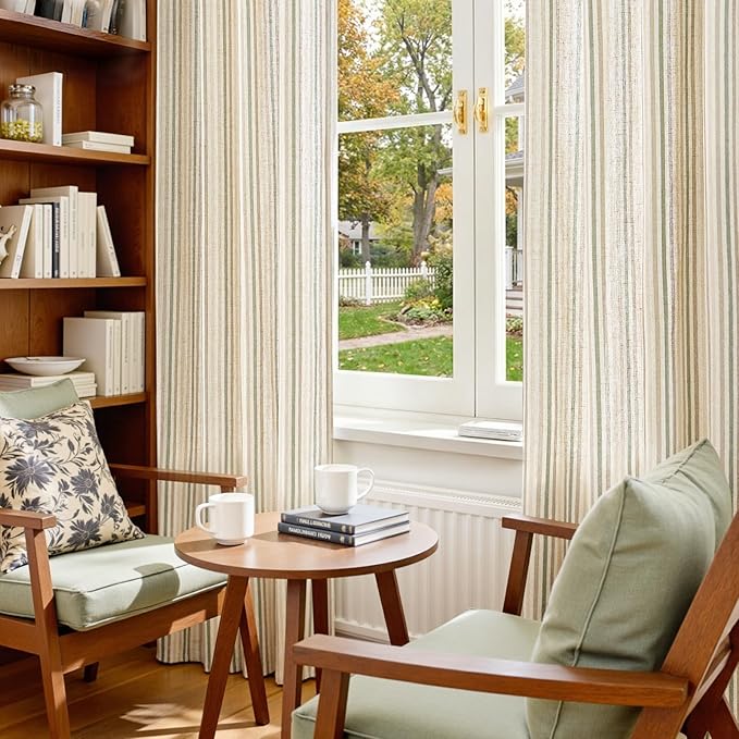 jinchan Colorful Linen Curtains - Image 7