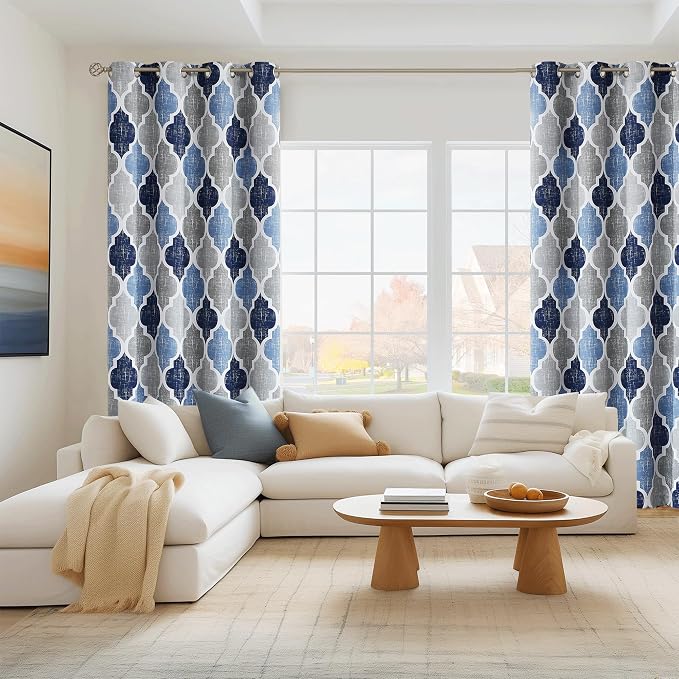 Beauoop 100% Blackout Curtains 96 Inches Long 2 Panels - Image 6