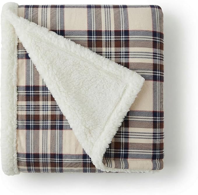Eddie Bauer - Sherpa Throw Blanket by EddieBauer