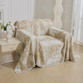 MEETSKY Small Couch Cover Oversized Recliner Covers Washable Armchair Sofa Cover by MEETSKY