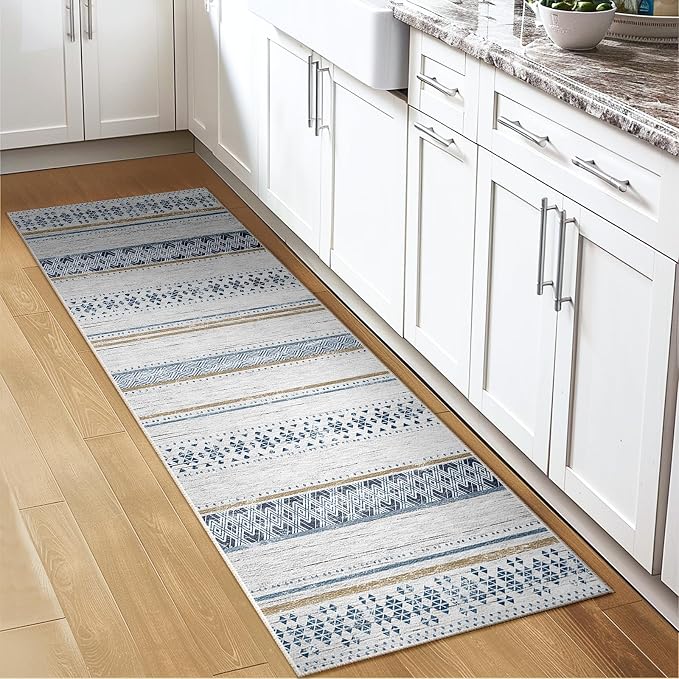 BESTSWEETIE 2x6 Area Rugs for Living Room Washable Moroccan Farmhouse Neutral - Image 6