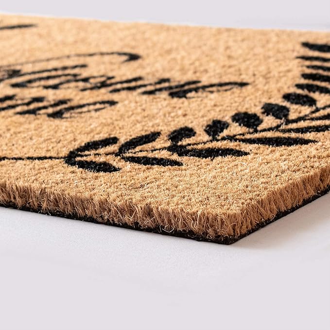 LuxUrux Welcome Mats Outdoor Coco Coir Doormat, - Image 3