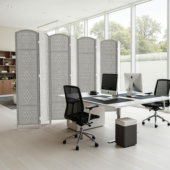 HALLYBEE Room Divider for Space Separation, Room Dividers and Folding Privacy - Image 6